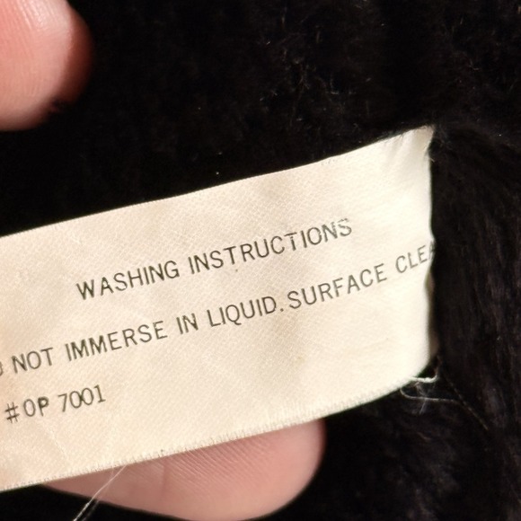 RARE Vintage‎ Teddy Black Bear Plush 11" Korea EUC Stuffed Animal Toy T35 - Picture 11 of 15